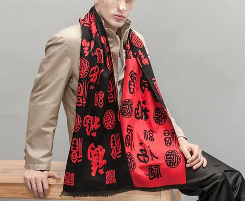 men's viscose scarves